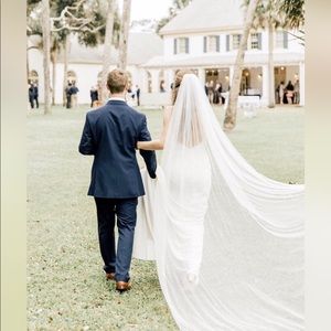 Soft One Tier Cathedral Veil